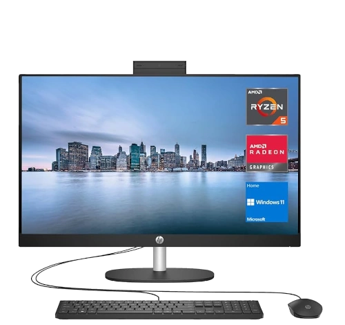 HP 27-dp0109 AMD Ryzen 5 7520U all-in-one