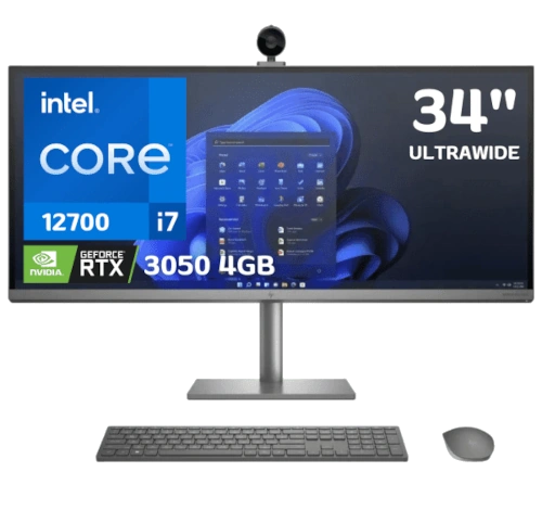 HP Envy 34-c1045t 34" i9-12900K RTX 3050 AIO all-in-one