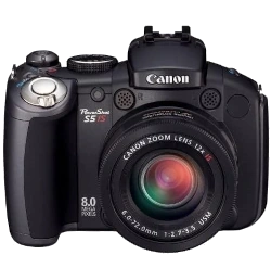 Canon PowerShot S5 IS camera