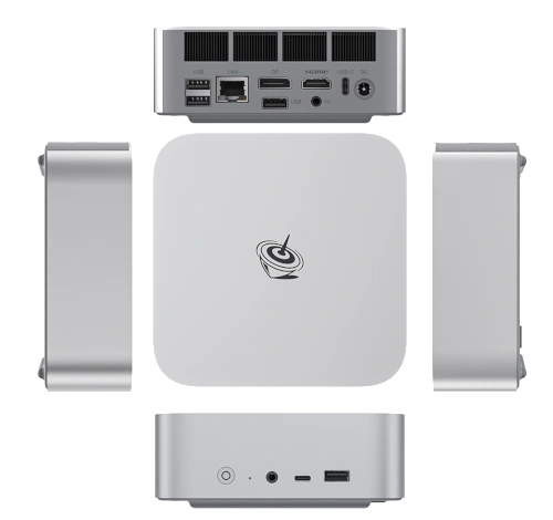 Beelink SER8 Mini PC AMD Ryzen 7 8745H desktop