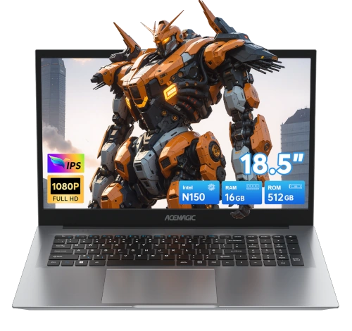 AceMagic &lrm;AX18 18" Intel N150 laptop