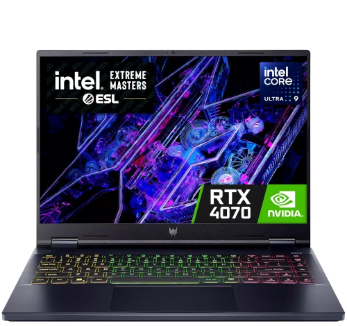 Acer Predator Helios Neo 14 Ultra Core Ultra 9 RTX 4070 laptop