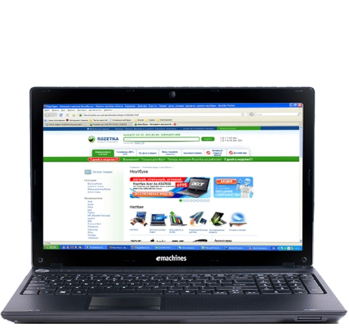 EMachines E642G 15" AMD Athlon laptop