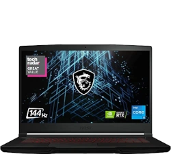 MSI GV62 Intel Core i7 8th Gen RTX 1050 Ti laptop