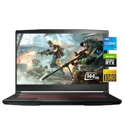 MSI Thin GF63 15" 16GB RAM 512GB SSD RTX 3050 Ti Intel Core i5-11th Gen laptop