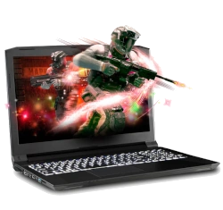 Sager Clevo NP5852 17" GTX 1050 Intel i7-770HQ laptop